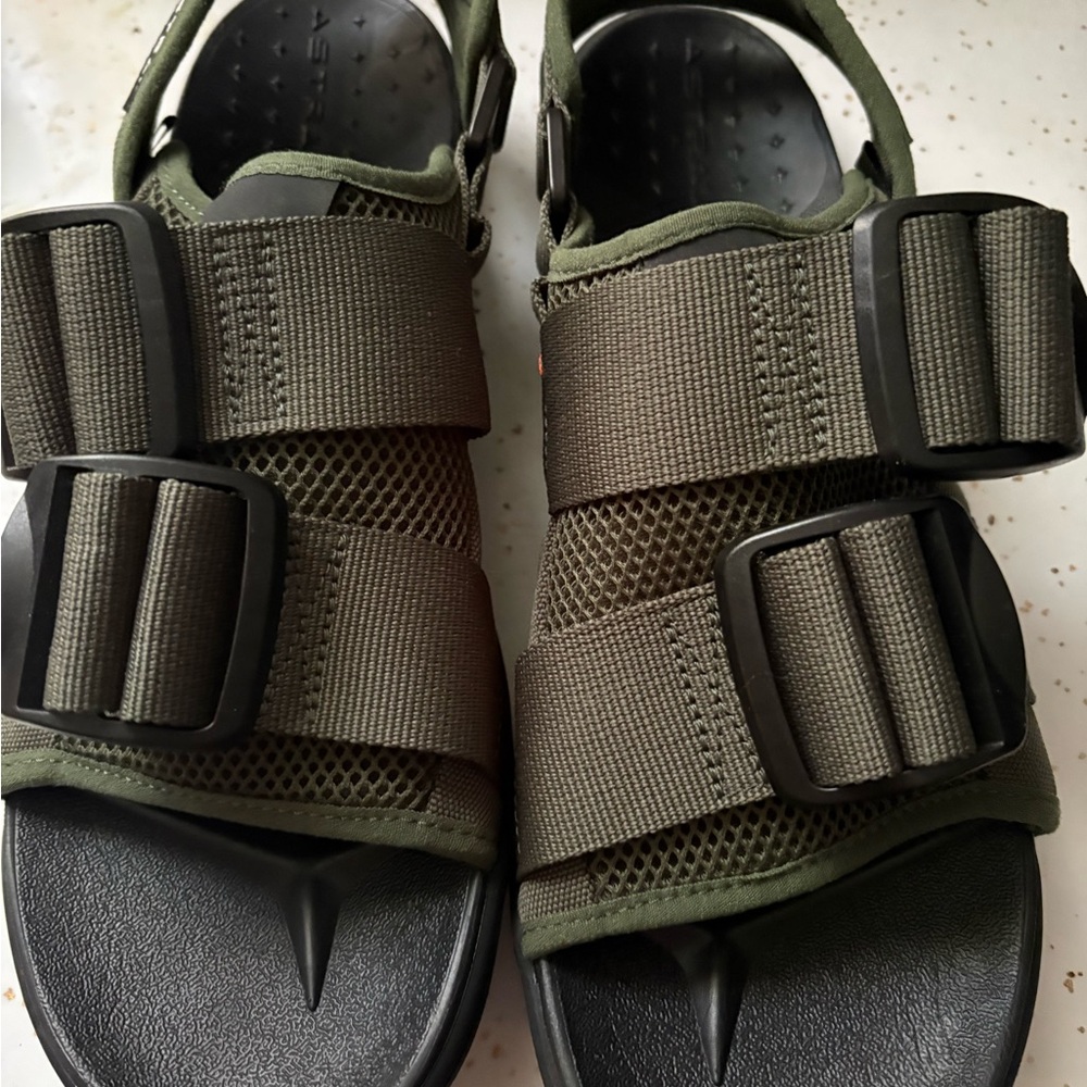 ASTRAL Olive Green Sandals for Men NWOT - Picture 2 of 5